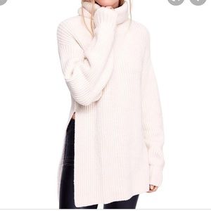 Free People Eleven Oversize Turtleneck Sweater small fits more like a medium.